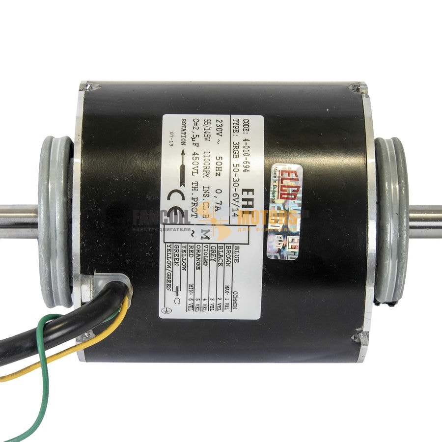 Электродвигатель ELCO 3 RGB 50-30-6V/14 — изображение 2