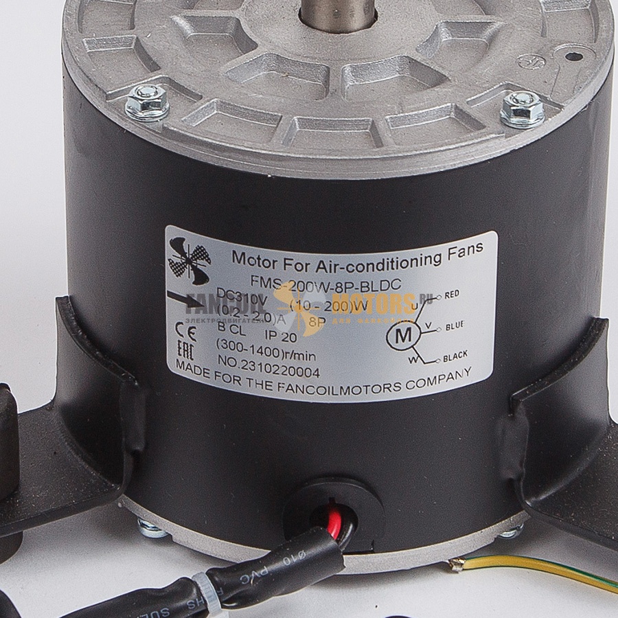 Электродвигатель FMR FMD-200W-8P BLDC (кассетный) — изображение 2