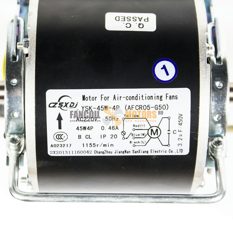 Электродвигатель CZ SX DJ YSK-45W-4P дека в сборе (AFCR05-G50) — изображение 3